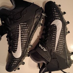 Nike Alpha Black Football Cleats